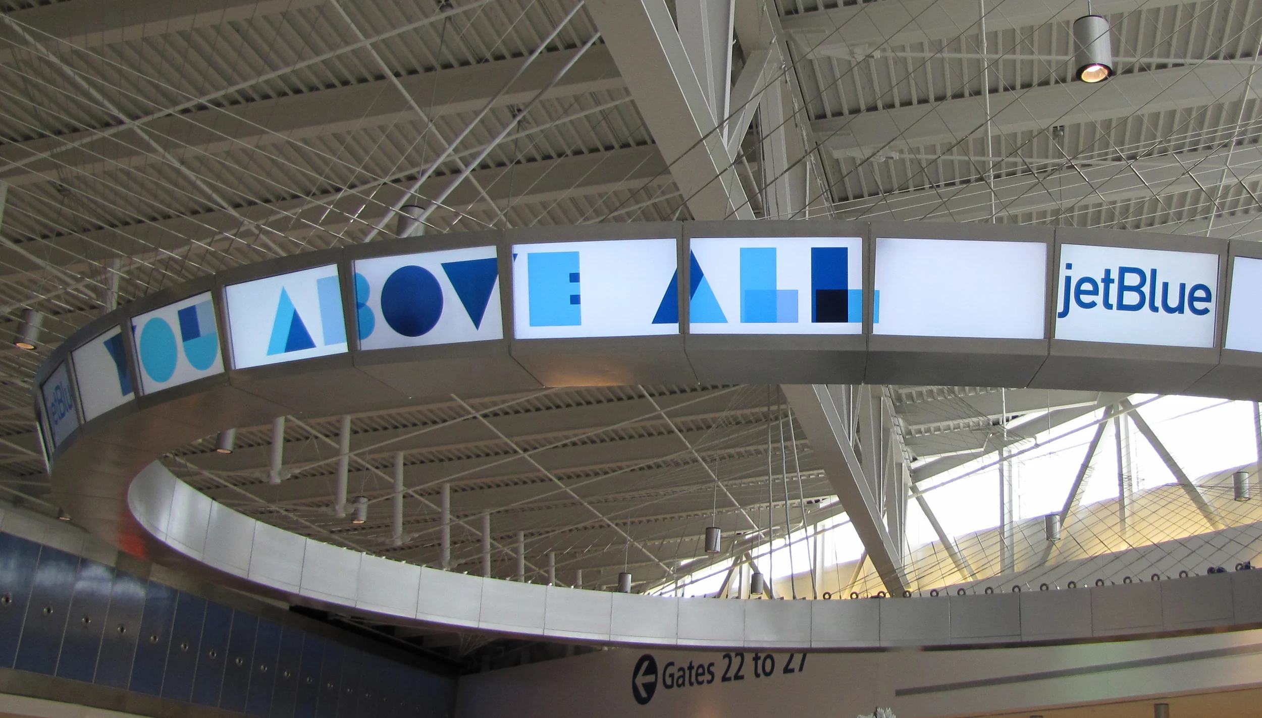 THE DIGITAL RING AT JET BLUE