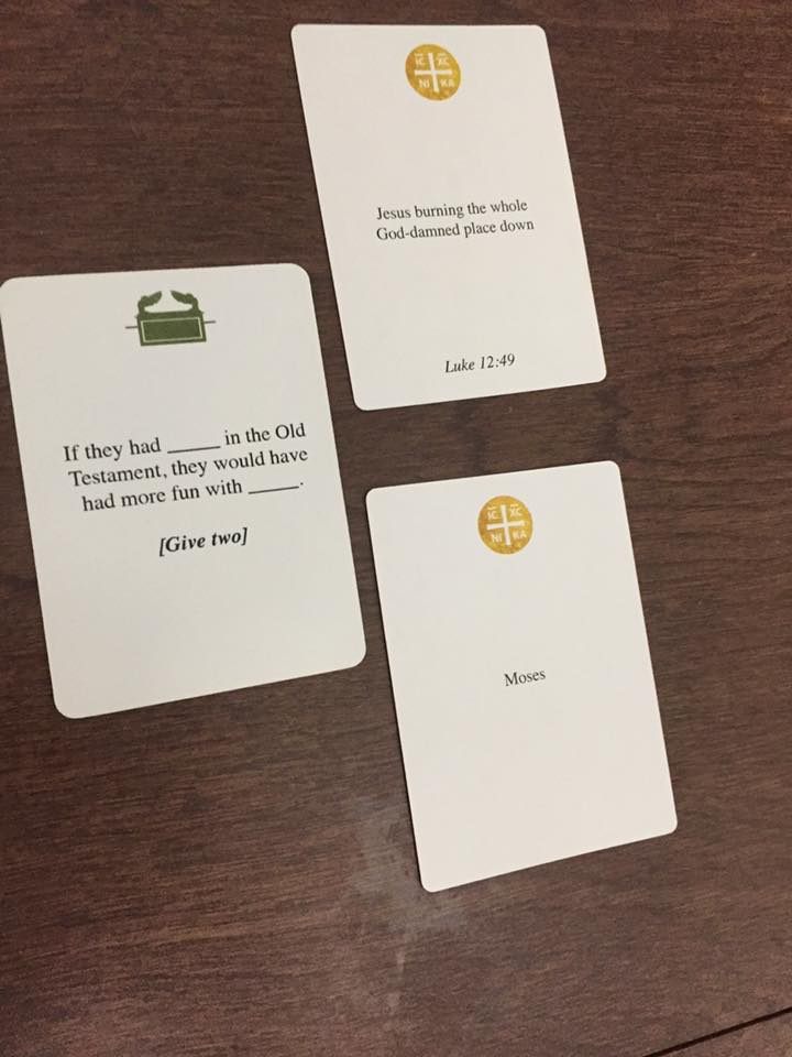 Pics from Players — A Game For Good Christians