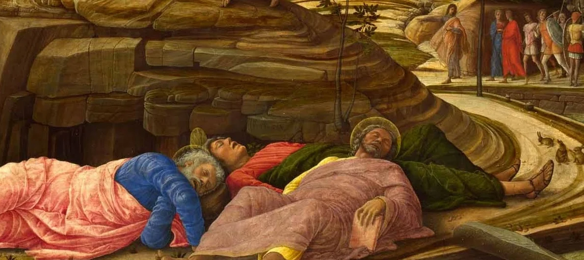 Jesus being pissed off that you fell asleep (Matthew 26:36-46)