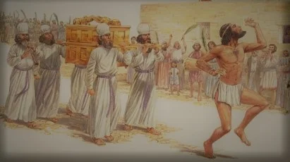 The Spirit moving you to dance semi naked through the streets (2 Samuel 6:14-20)