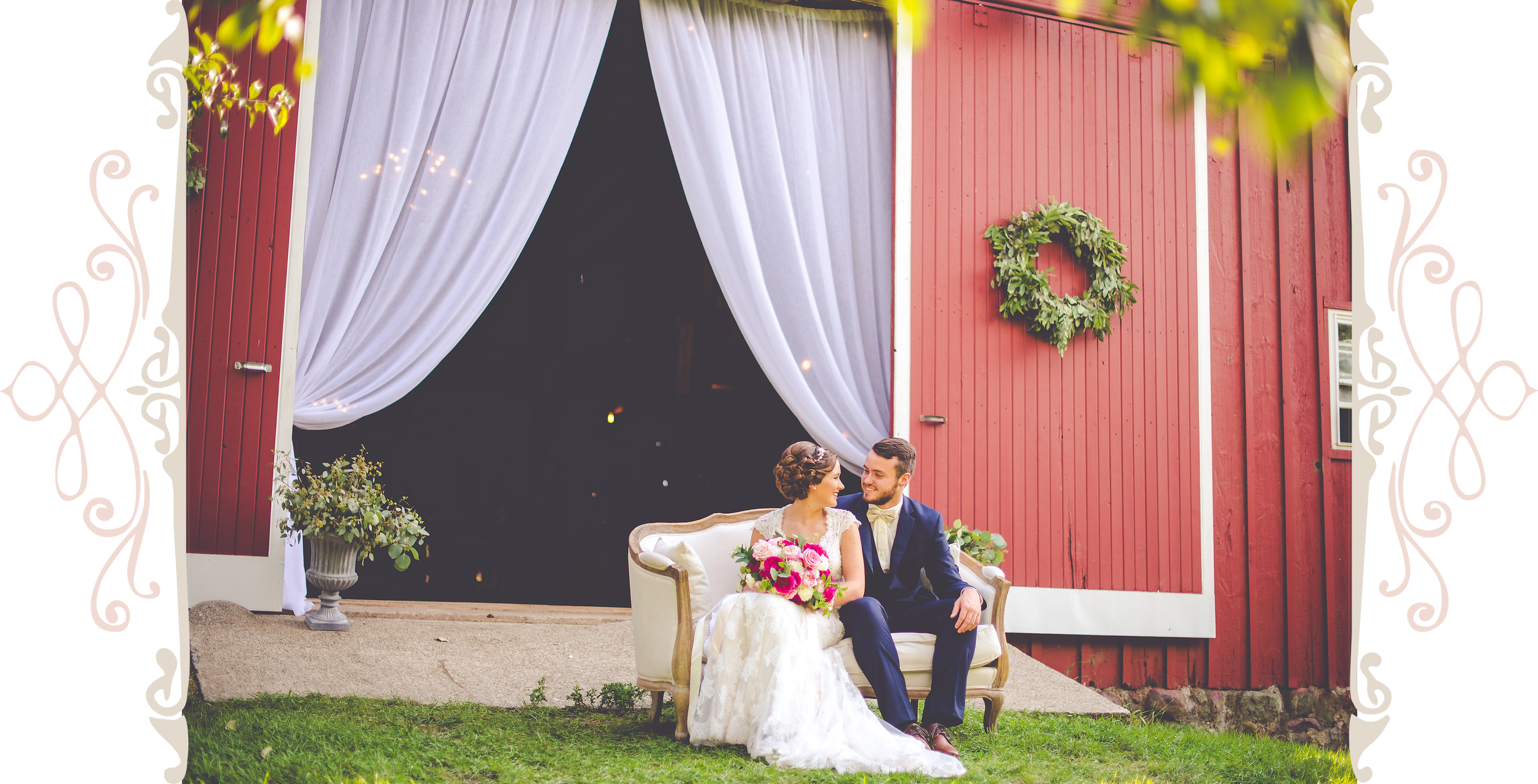 Husband & Wife | Vintage Oaks Banquet Barn | Delphi Indiana Event Venue