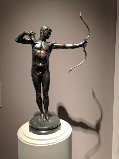 Teucer , William Hamo Thornycroft (British, 1850 - 1905) The Huntington Library, Museum and Botanical Gardens