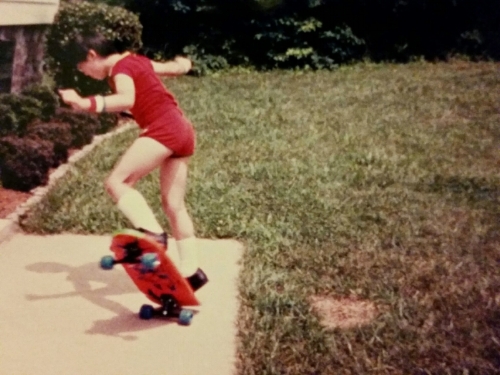 Between skateboarding and BMX biking, this photo was a rare childhood moment when my knees and elbows weren't covered in Band-Aids, dirt, grass, pebbles, blood, scabs, twigs, metal shavings, etc.