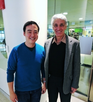 After catching up over lunch at Johns Hopkins Hospital, filling in stories and experiences spanning nearly two decades of mentorship.