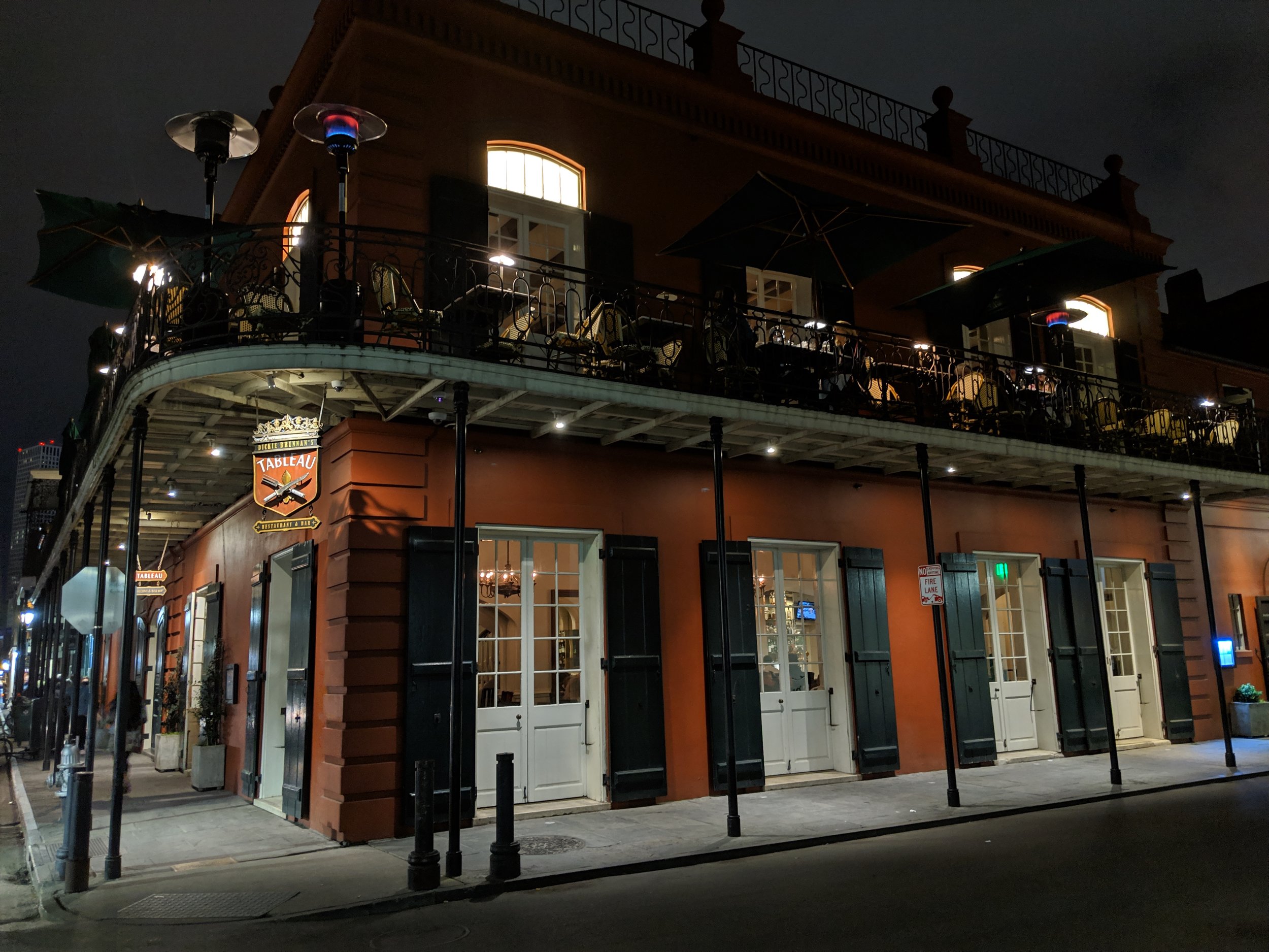 I missed dinner in order to make it to my climbing lesson at NOBL in time, but was able to trek down to Jackson Square afterwards for a meal at the wonderfully picturesque Tableau.