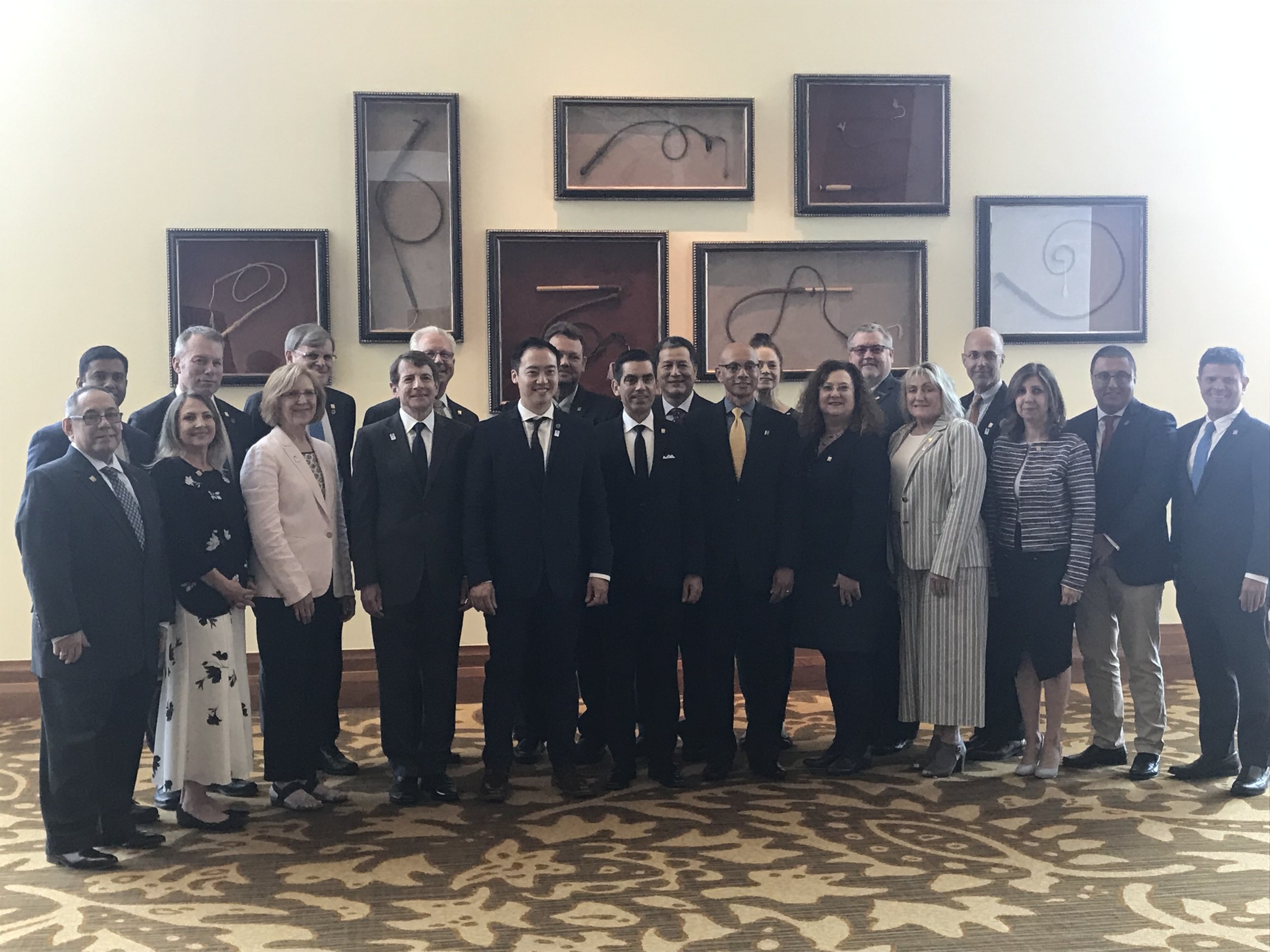 The 2019 ASQ Board of Directors just before we headed into our end-of-week board meetings here in Fort Worth.