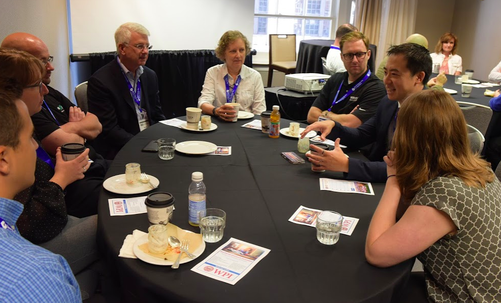 One of the coolest parts of this year’s PECON was the inaugural year of NSPE’s Emerging Leaders Program, bringing together a cohort of emerging professional engineers to talk career development, advancement of the profession, and the future of NSPE. Sitting here with Emerging Leader participants in the mentor-mentee program.