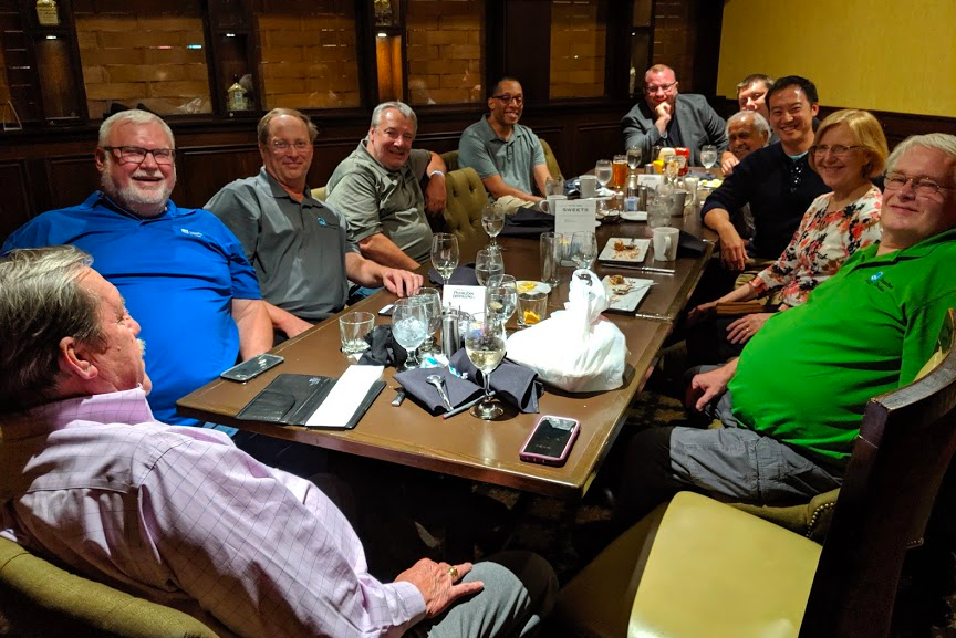 Meet n’ greet dinner with the ASQ Inspection Division Leadership Team on the night before their annual conference.