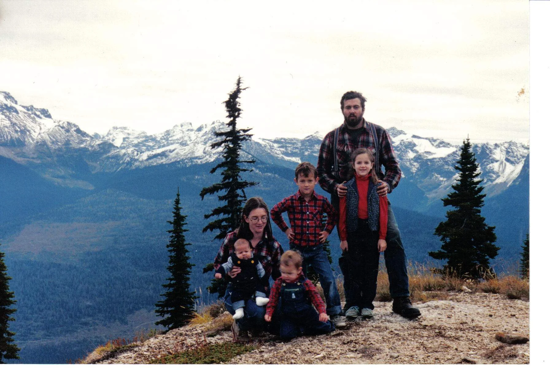 Christmas Family Portrait 1988