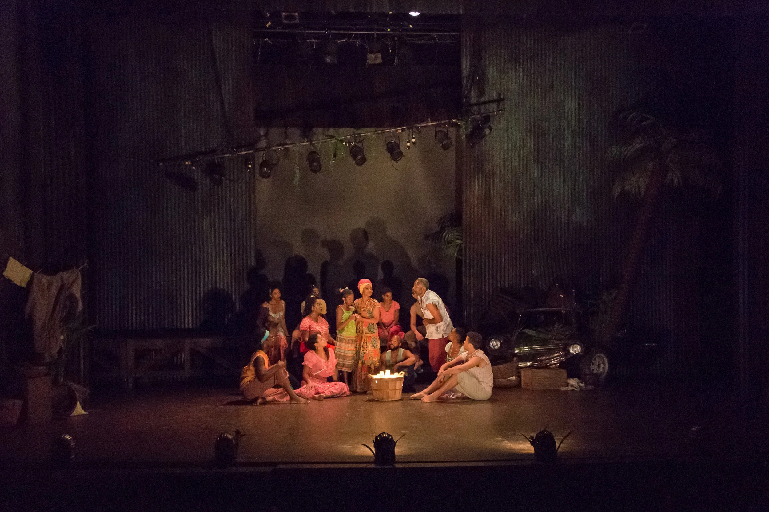   Venue |  Le Petit Theater   Director |  Max Williams   Set |  Jean Kim   Lighting |  Andrew Griffin   Projections |  Joey Moro   Costumes |  Julie Winn   Sound |  Jason Doyle   
