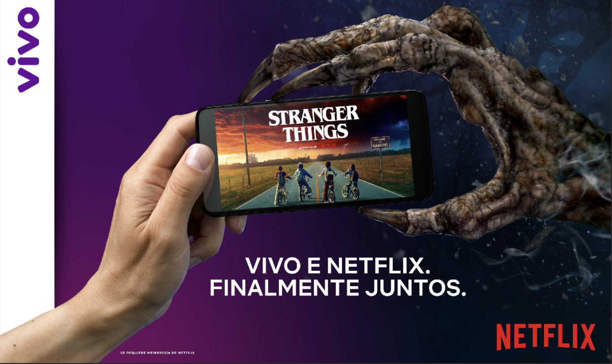  Stranger Things - Vivo Campaign 