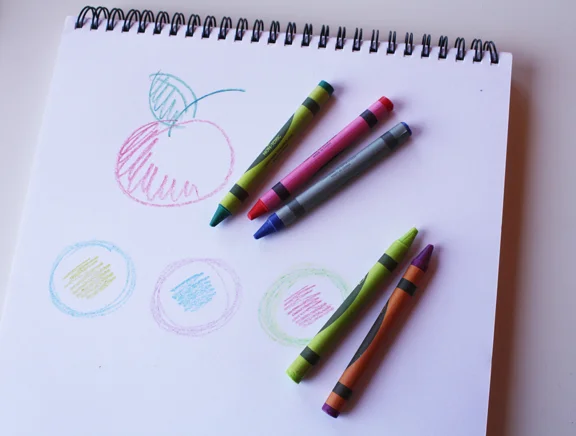Crayons Drawing