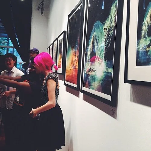 MOMENTS II exhibition, Bottleneck Gallery, 2014