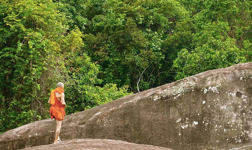 Tattoo Monk, Cambodia 2011