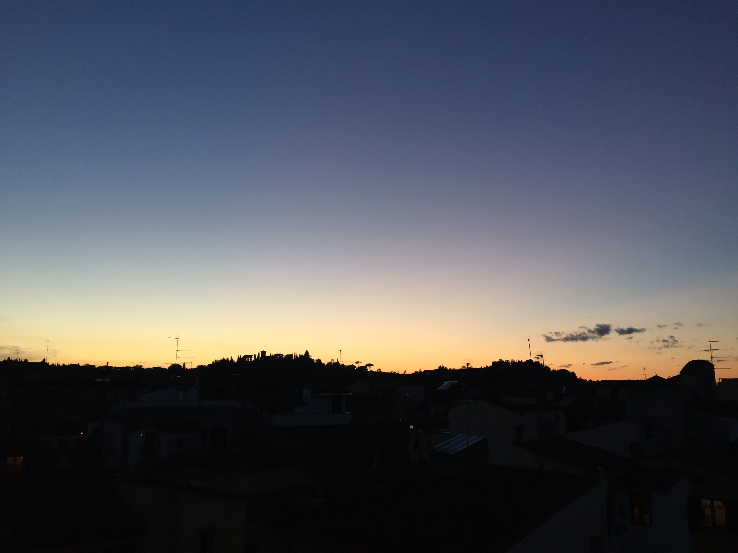 View from the school terrace during a class break