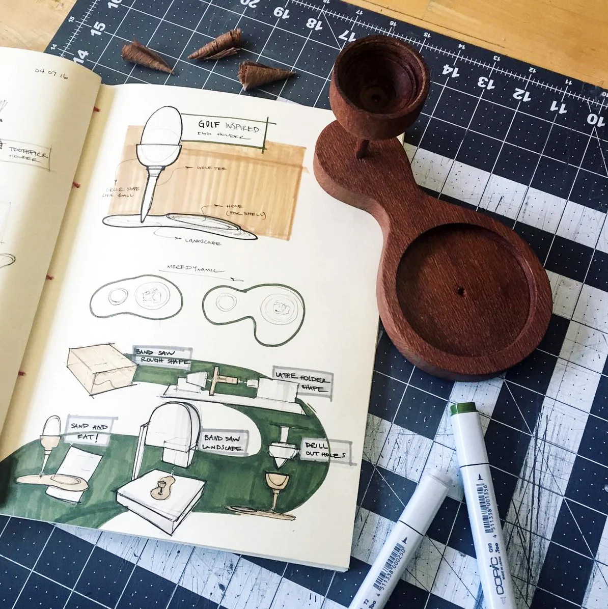 Golf Egg Holder Process 