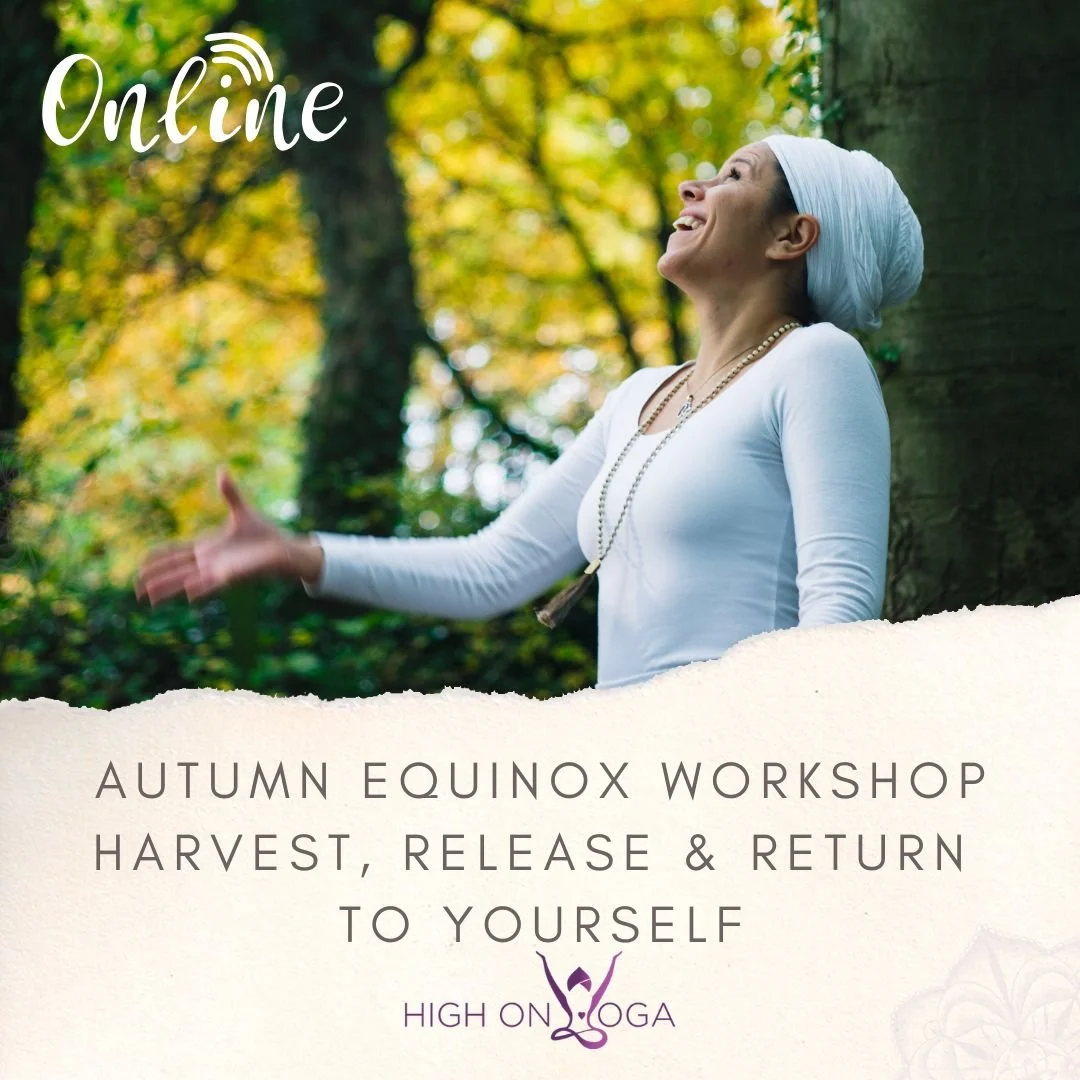 Autumn Equinox workshop with High On Yoga, UK.