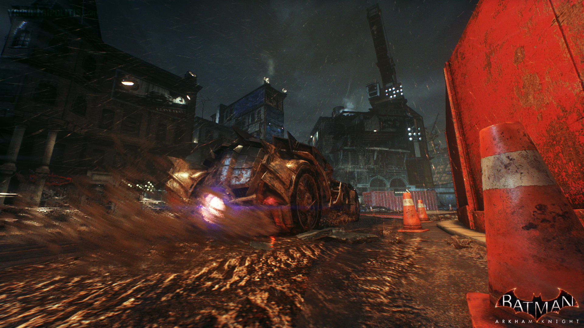 BAK: Batmobile Mud Kick Up