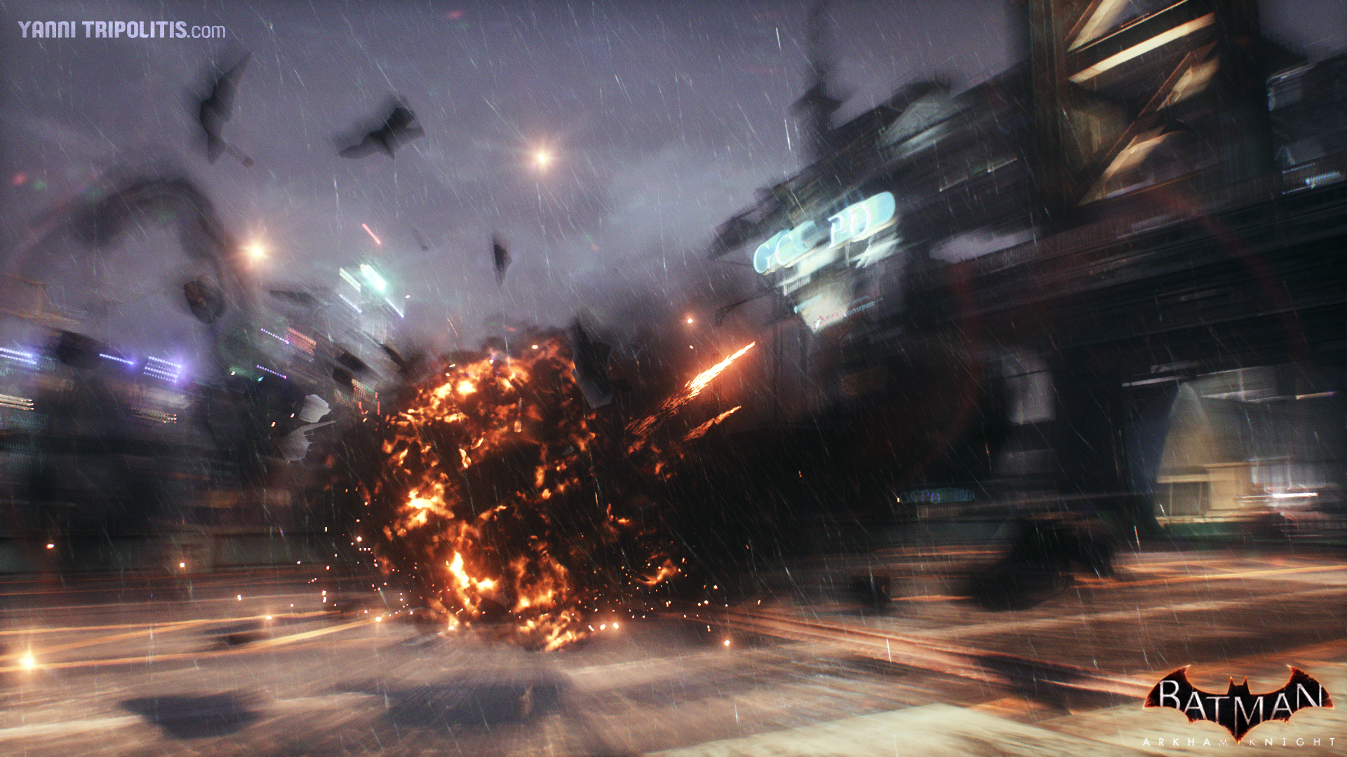 BAK: Batmobile Death Explosion