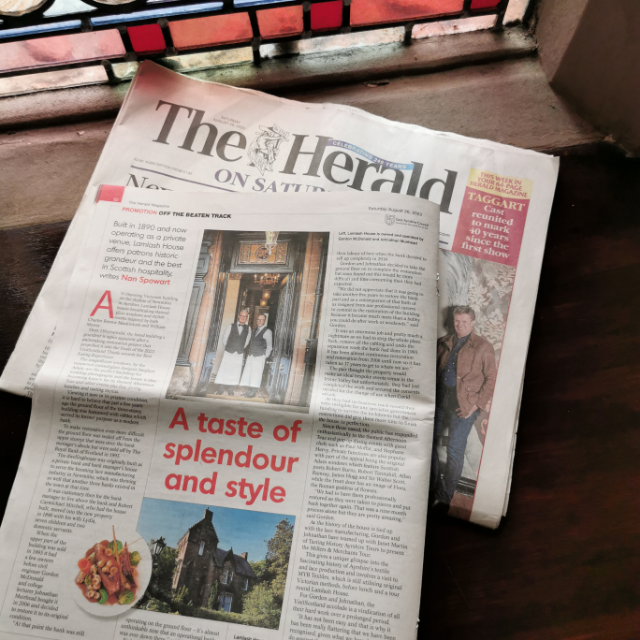 Lamlash House Making Headlines