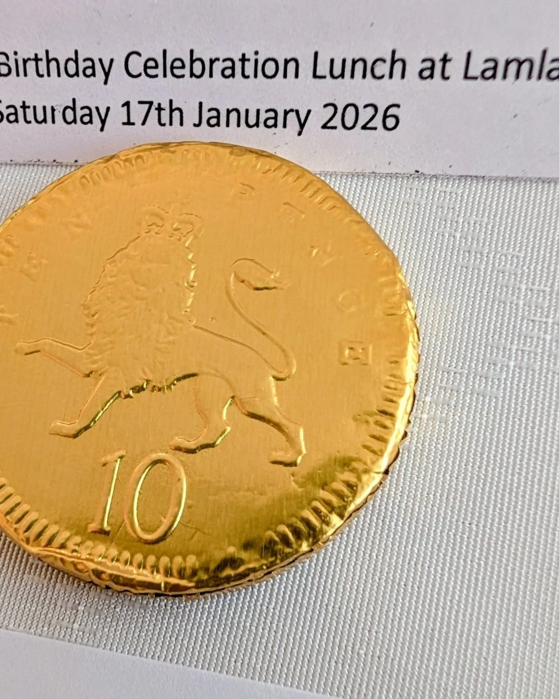 Today we hosted our first private event of 2026. 

We were delighted to welcome a lovely family back to celebrate a milestone birthday, this time for the female guest of honour.  It made the occasion even more meaningful knowing that her husband orig