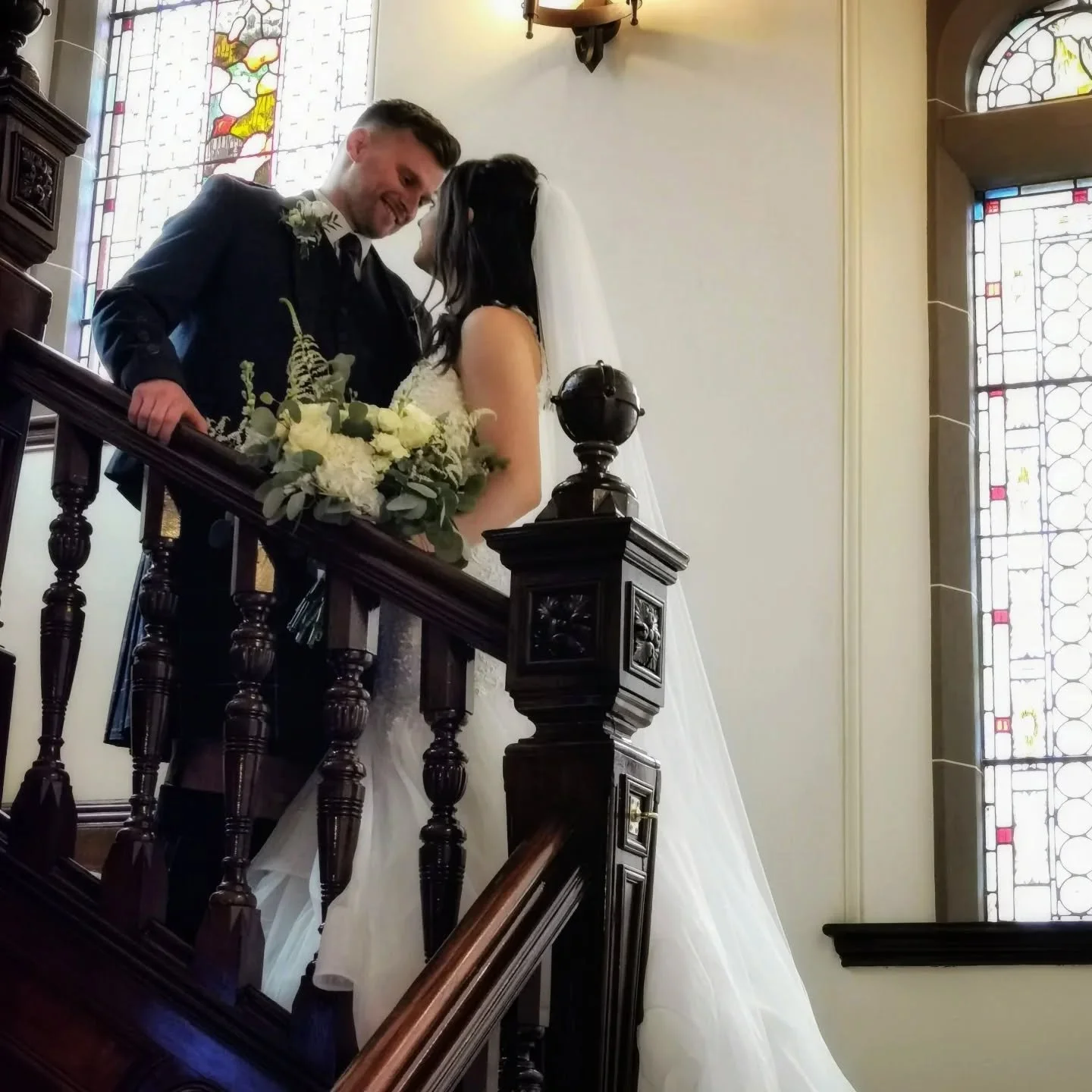 Five years ago today, we hosted one of the most unforgettable weddings in Lamlash House history.

It was a celebration shaped by Covid restrictions &mdash; just two witnesses inside, socially distanced, while family and friends gathered along the pub