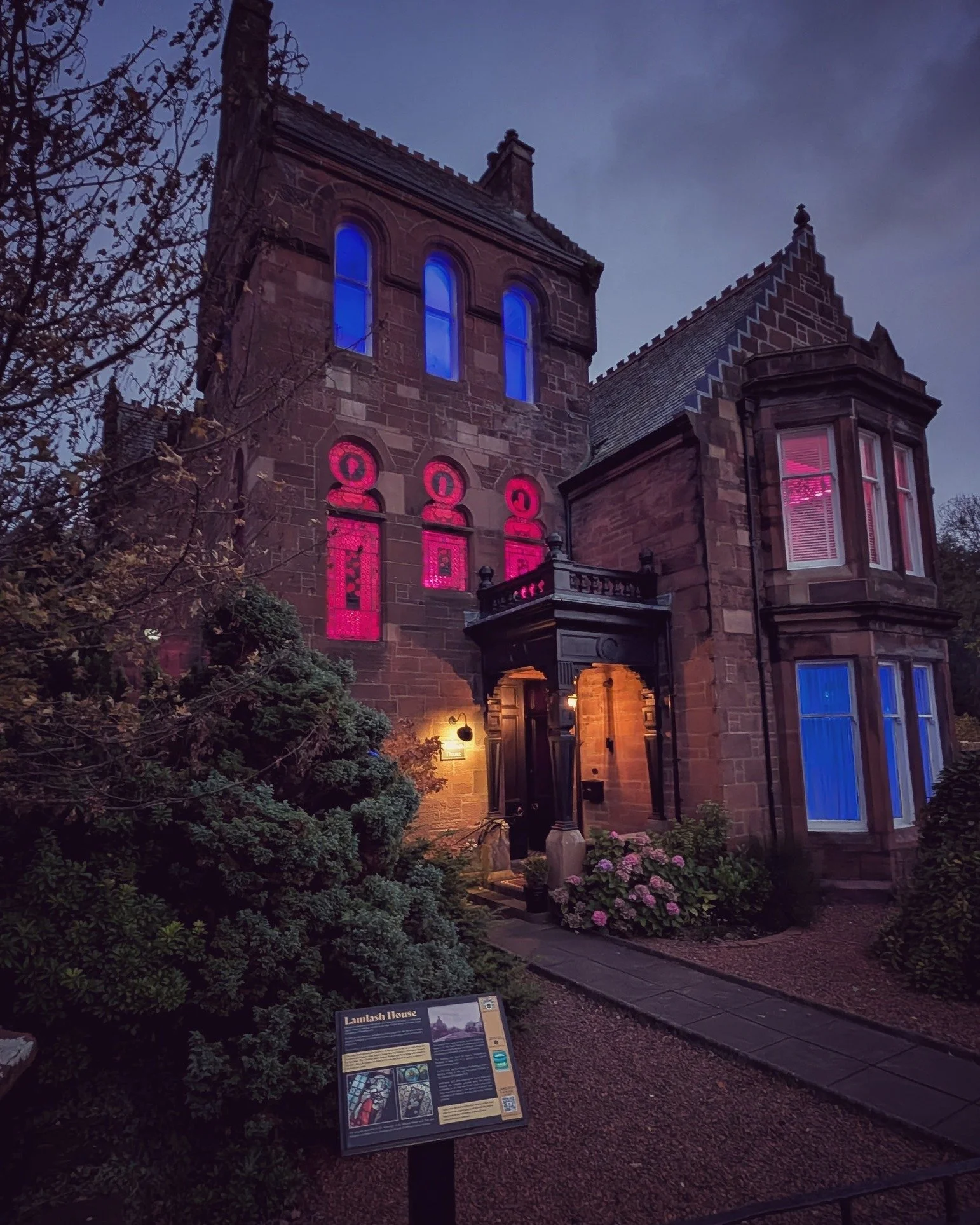 We're Lighting Up Pink and Blue.  Together We Remember. Together We Support. 

During Baby Loss Awareness Week, we are taking a moment to remember a little life from Newmilns&rsquo; past.
Laurence John Mitchell was born in Newmilns on 22nd January 18