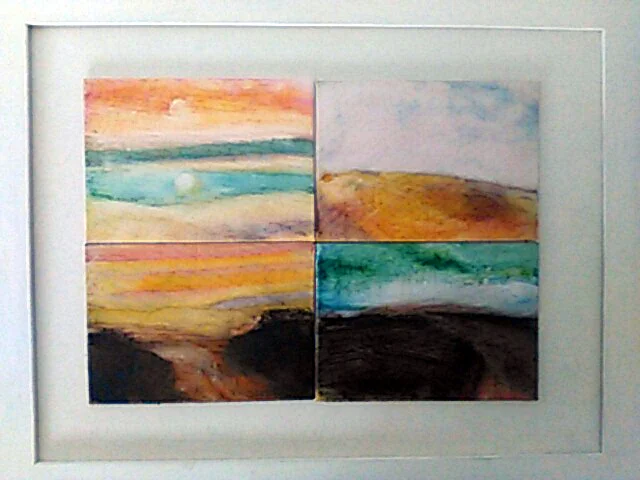 Dan Shread - Painting with egg tempera