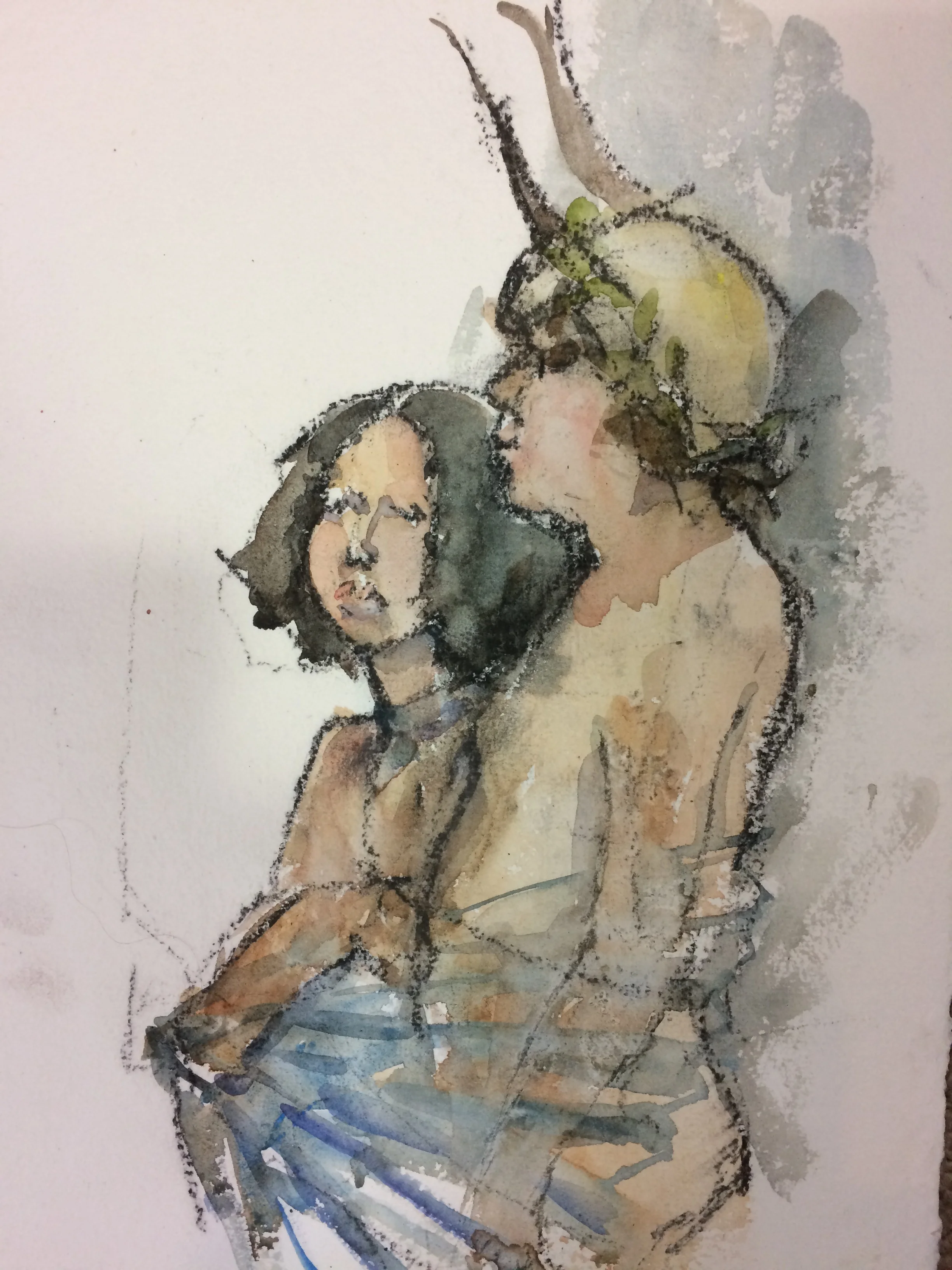 Life Drawing at Green Hill - April 