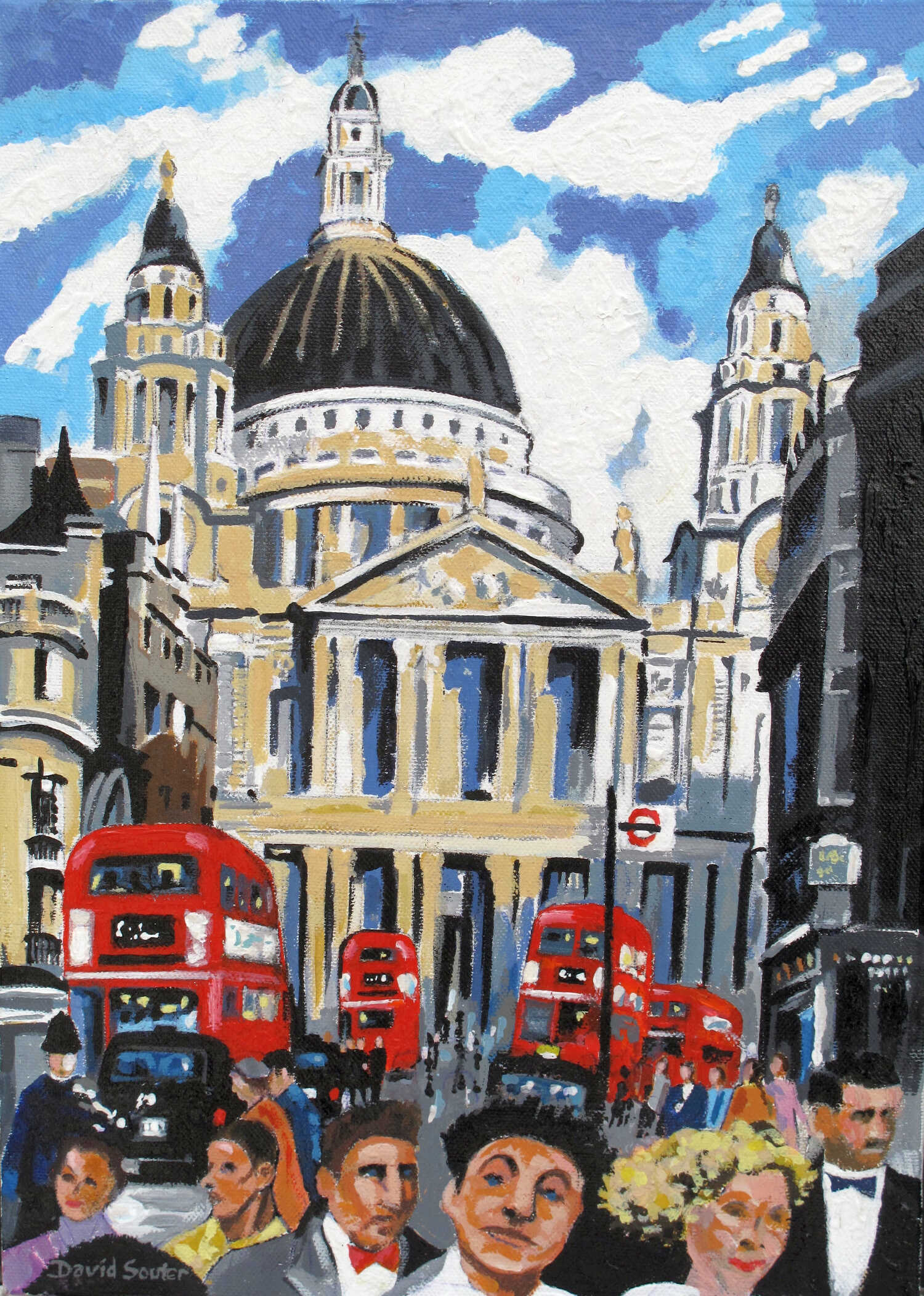 Rush hour St. Pauls 