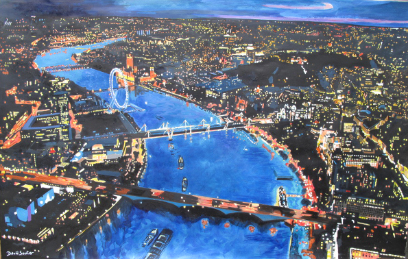 Thames at night 