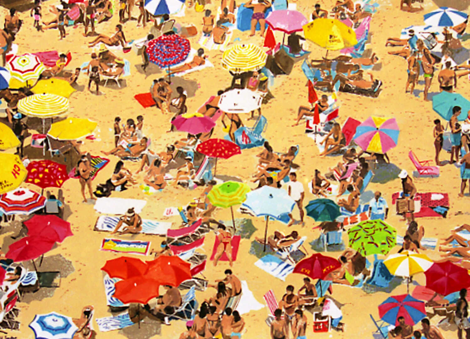 Beach umbrellas 