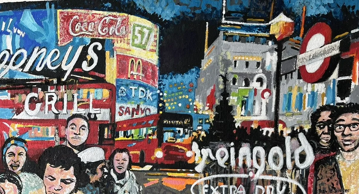 Piccadilly at night