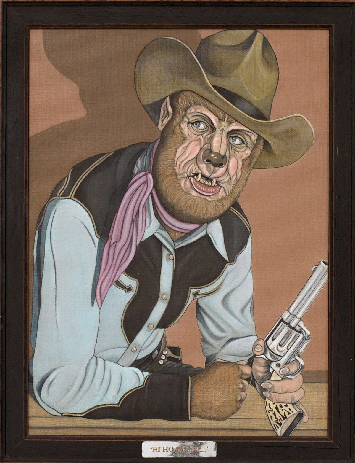 Hi Ho Silver
Oil and Acrylic on canvas
Framed with silver plaque
35x45 cm
 
 inquire 