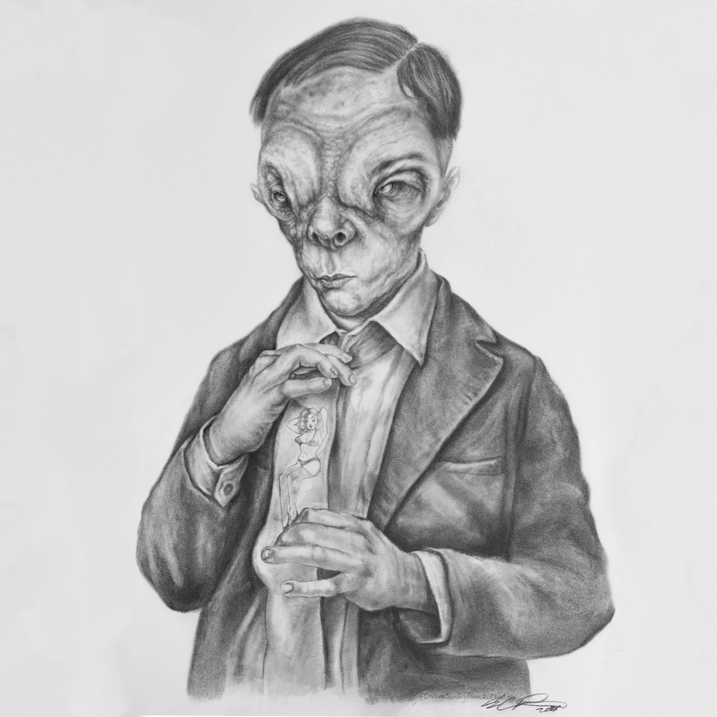 Sunday Morning Ritual
Charcoal and pencil on paper
100x75 cm
 
 inquire 