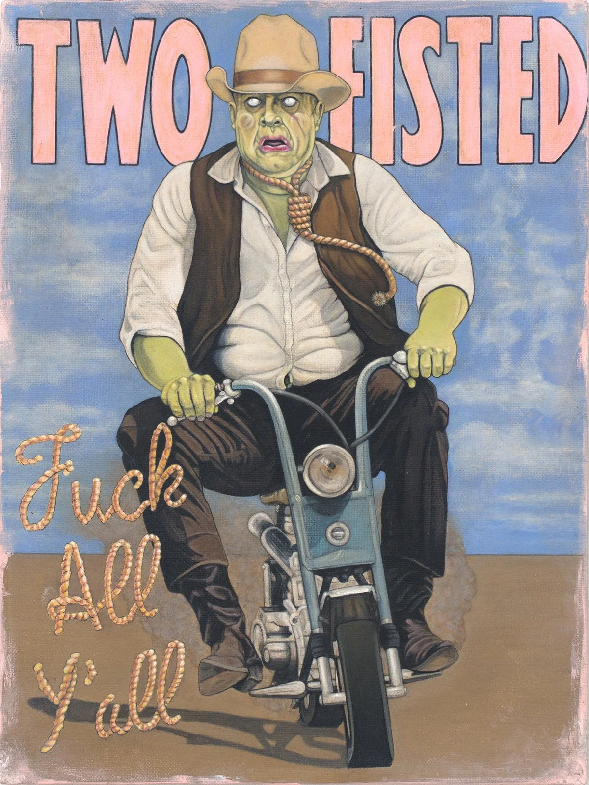 Two Fisted
Acrylic on canvas board
30x40 cm
 
 inquire 