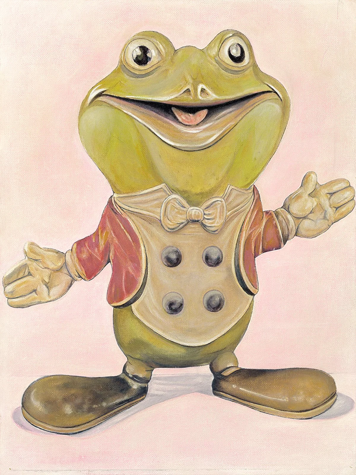 The Kissing Club, SR VP Froggy
Oil and Acrylic on canvas
Framed with silver plaque
35x45cm
 
 inquire 