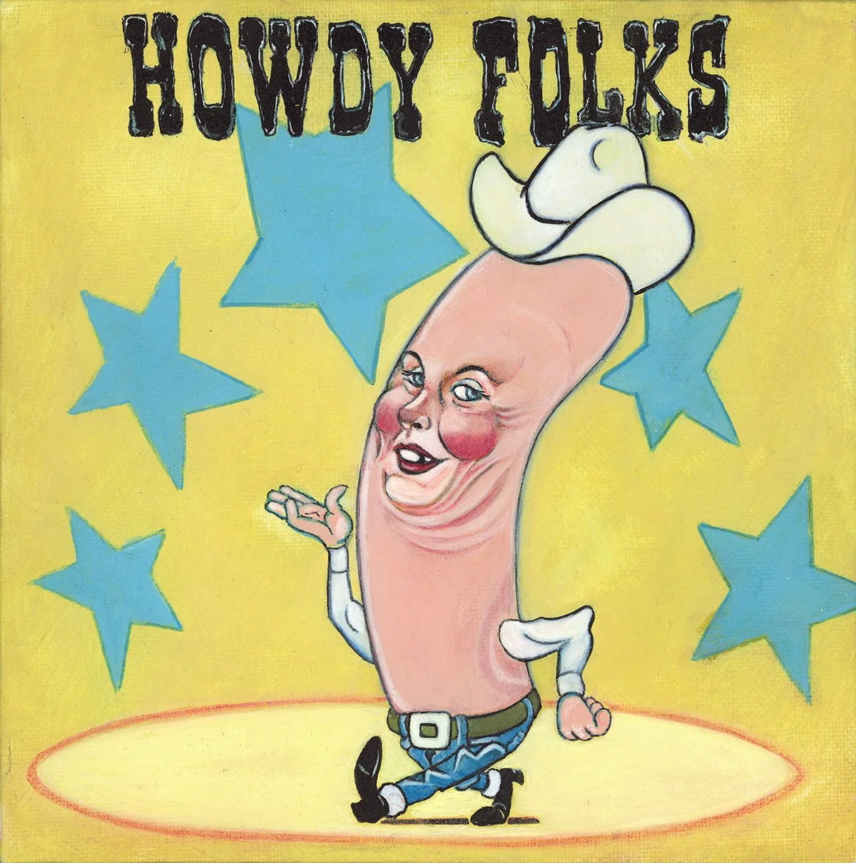 Howdy Folks
Acrylic on canvas board
Framed in wood
24x24 cm
 
 inquire 