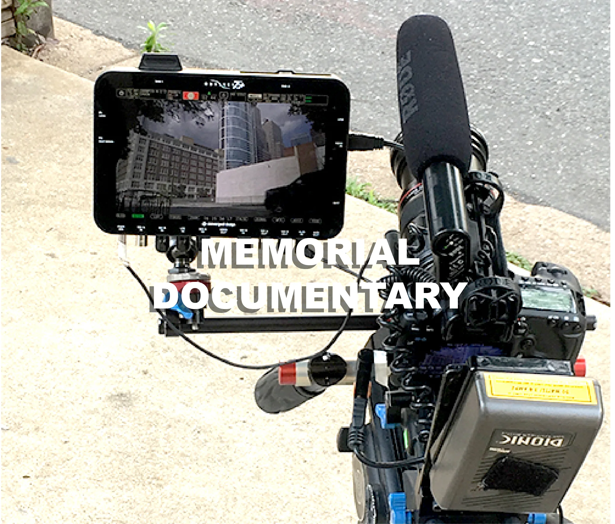 follow a film documentary on the june 5th memorial park.
