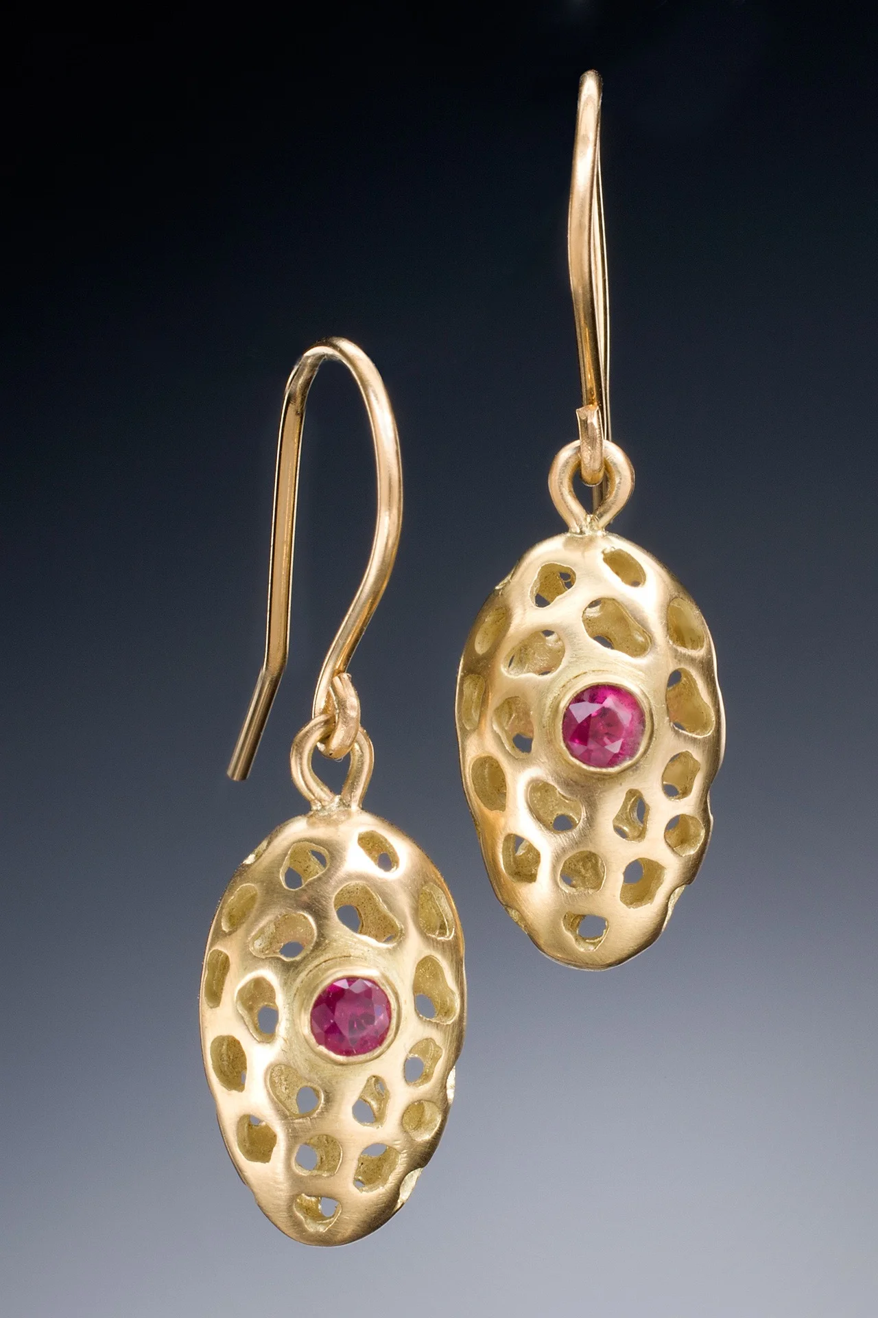 Golden Egg Earrings