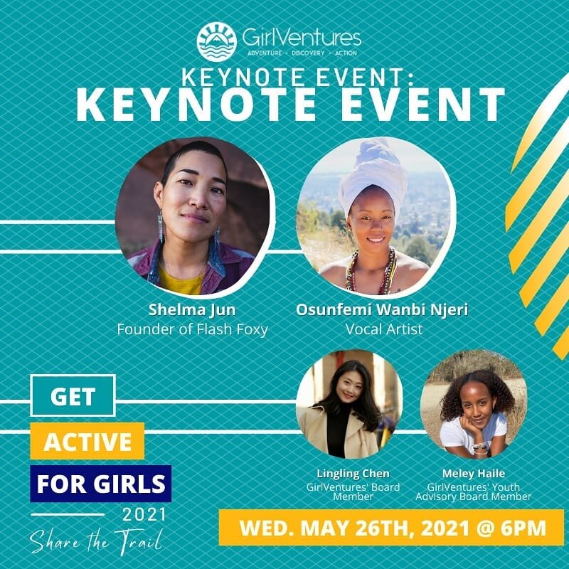 TOMORROW, Wednesday May 26 at 6pm PST, join GirlVentures as we wrap up the 2021 Get Active for Girls campaign. Our&nbsp;virtual keynote event&nbsp;will inspire, educate, and motivate you as we celebrate the power of the GirlVentures community.

Regis