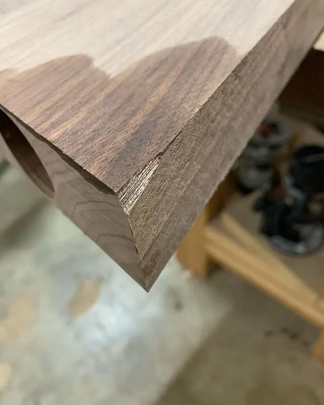 Dealing with dents or splintered off pieces is a part of woodworking that every woodworker has to deal with. Because of this I keep my offcuts until each job is finished. You never know when those little pieces can come in handy.