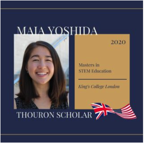 Scholar Spotlight: Maia Yoshida