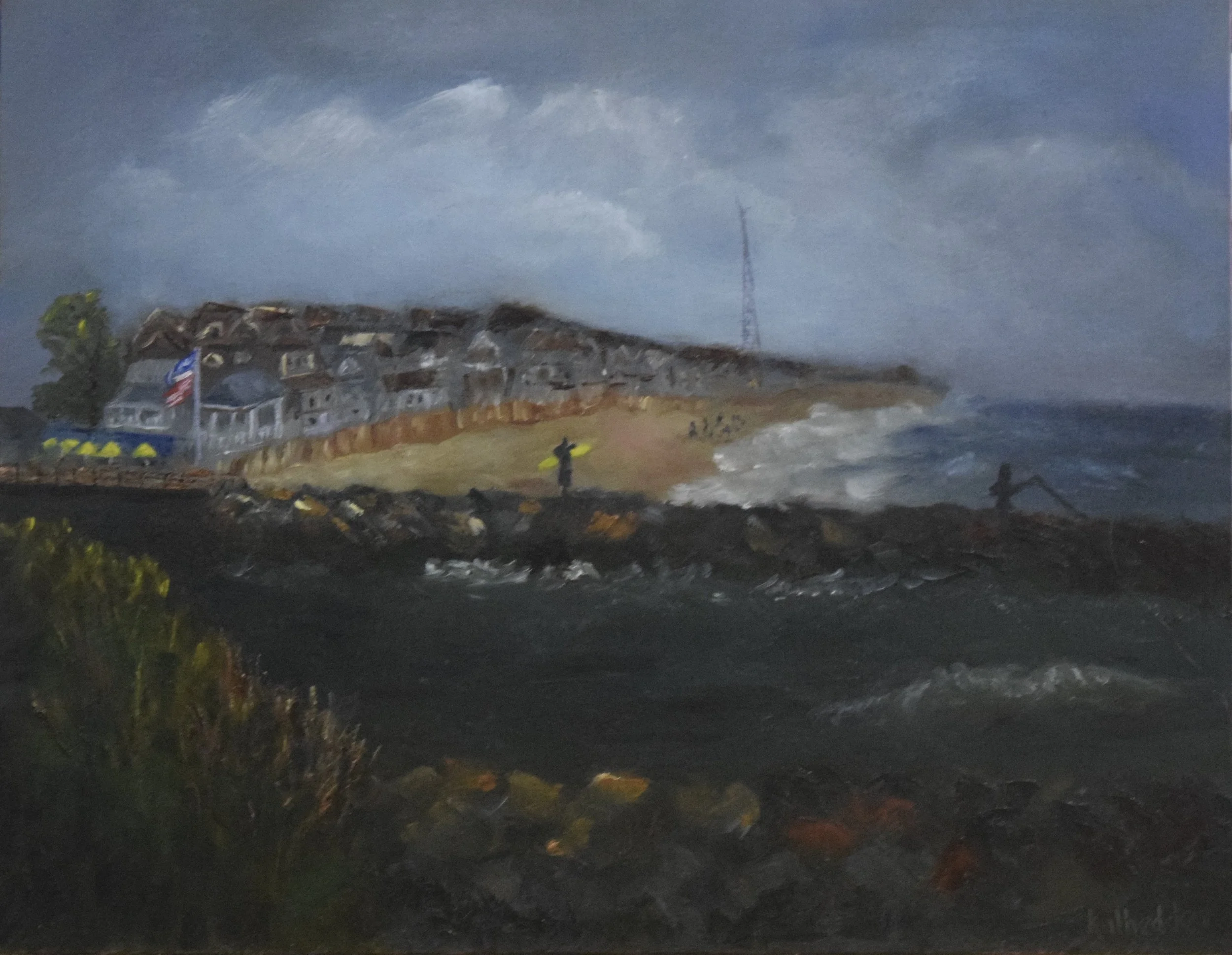 The Sea was angry that day my friends""