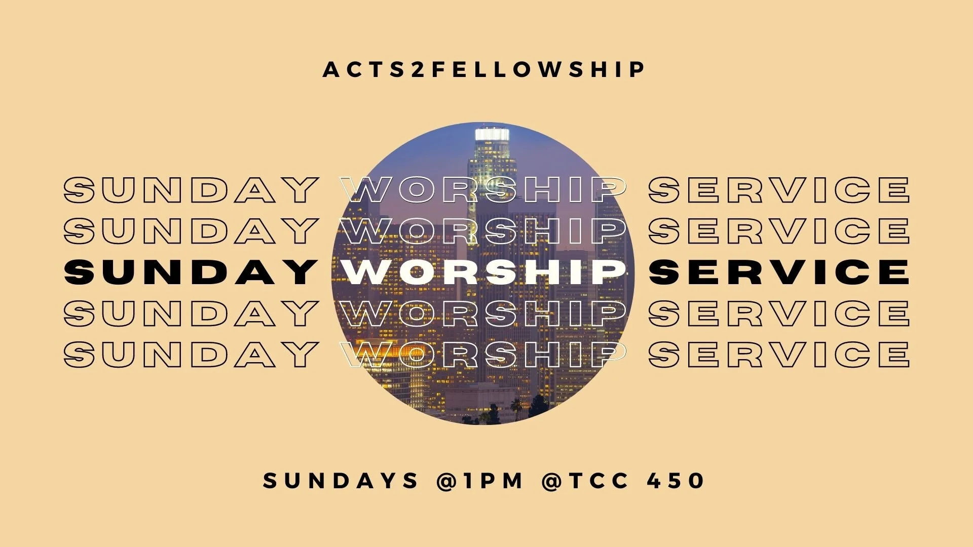 Sunday Worship Service