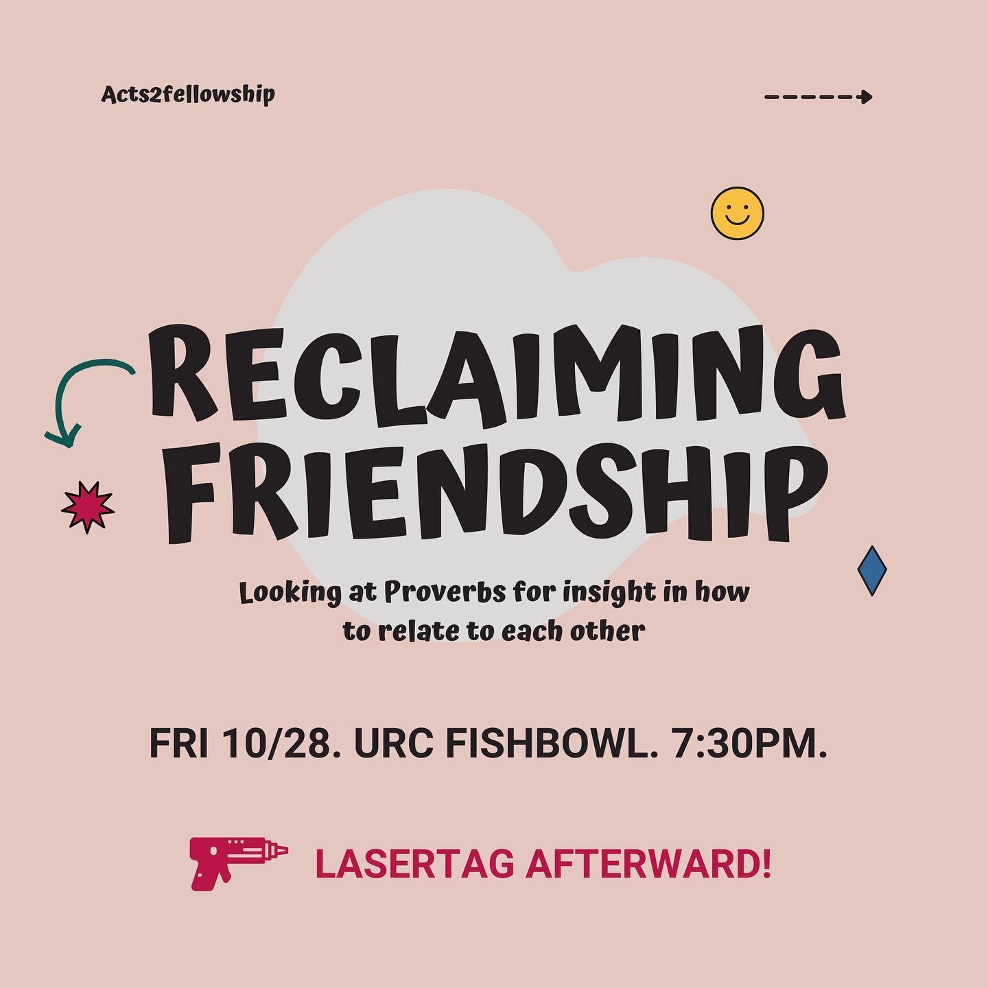 in a world where we&rsquo;re so connected with each other, it can be hard to actually relate. join us for a talk this Friday on how to relate to each other in a frenzied world 🤔

we&rsquo;ll kick it off with dinner @ 6:30 pm at the URC patio, the ta