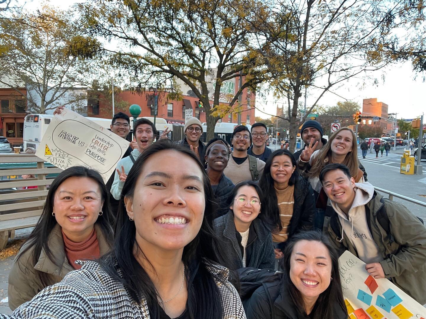 ✈️this past week, some of our mentors went to NYC to try to share the gospel with people! ➡️check out what happened and ask them about it! join us next time ✌️