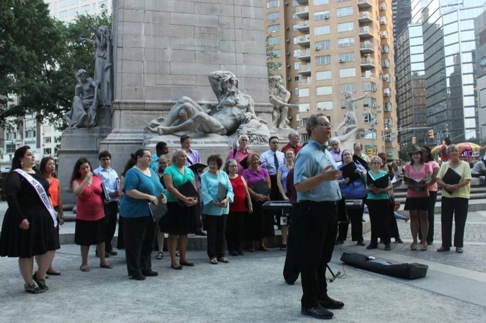 At Central Park 9/11 Commemoration