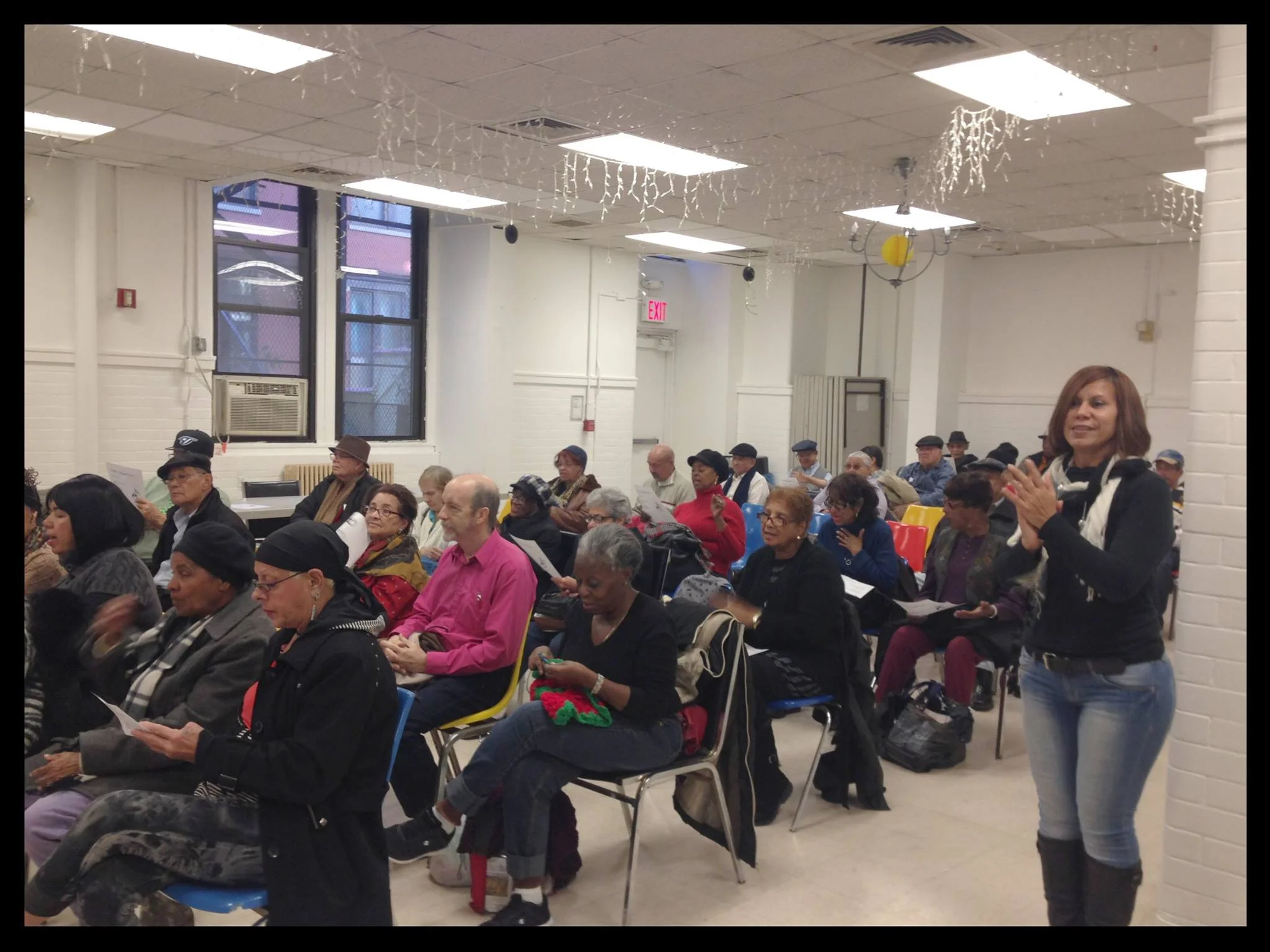 At The Carter Burden Senior Center