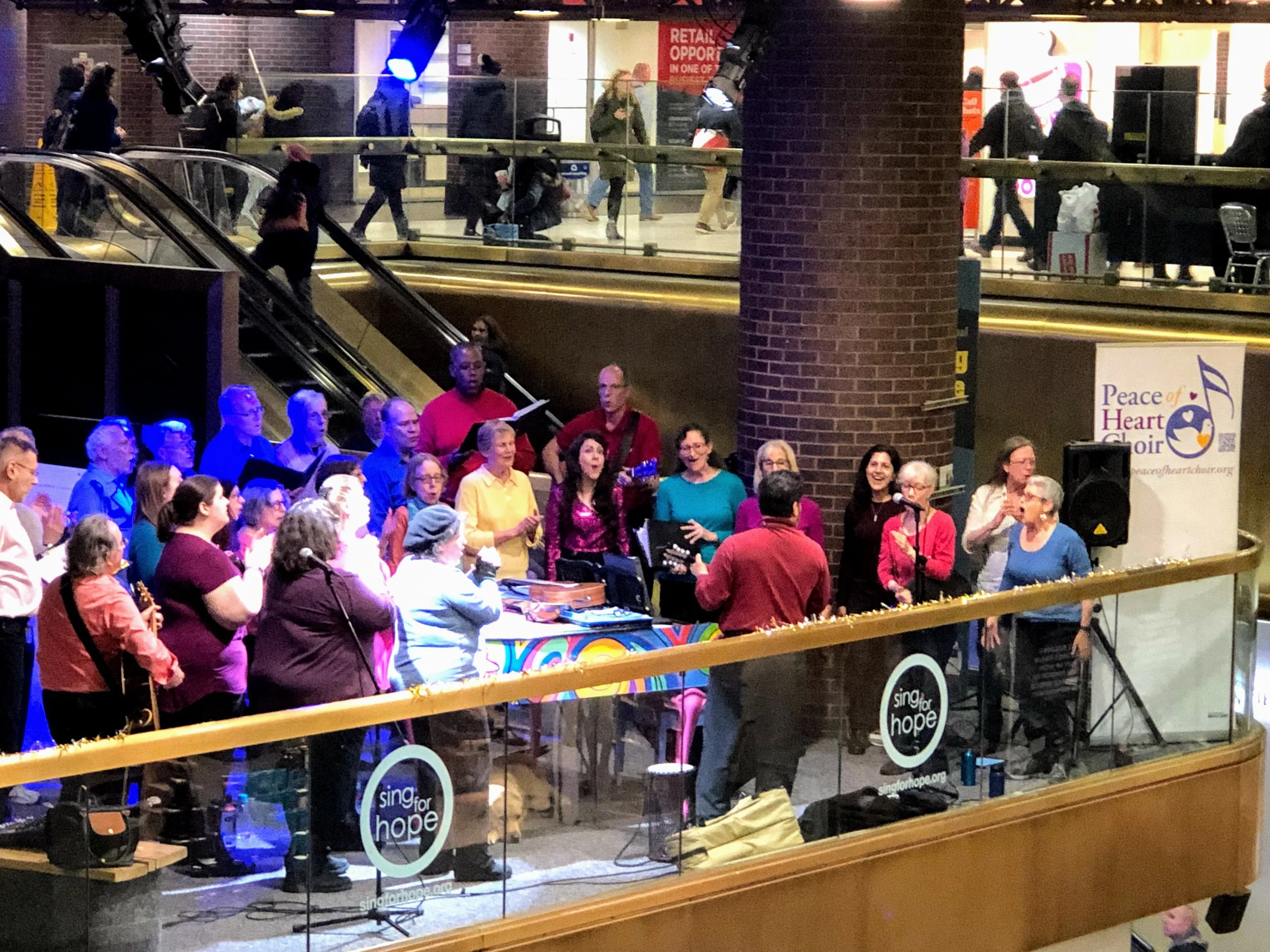 The Sing for Hope Balcony